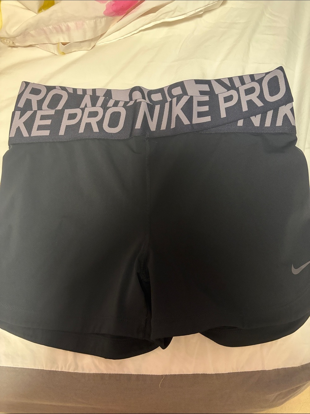 New without Tags Nike Pro Dri Fit XL Women's Black Performance Shorts